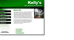 Desktop Screenshot of kellysjanitorial.com